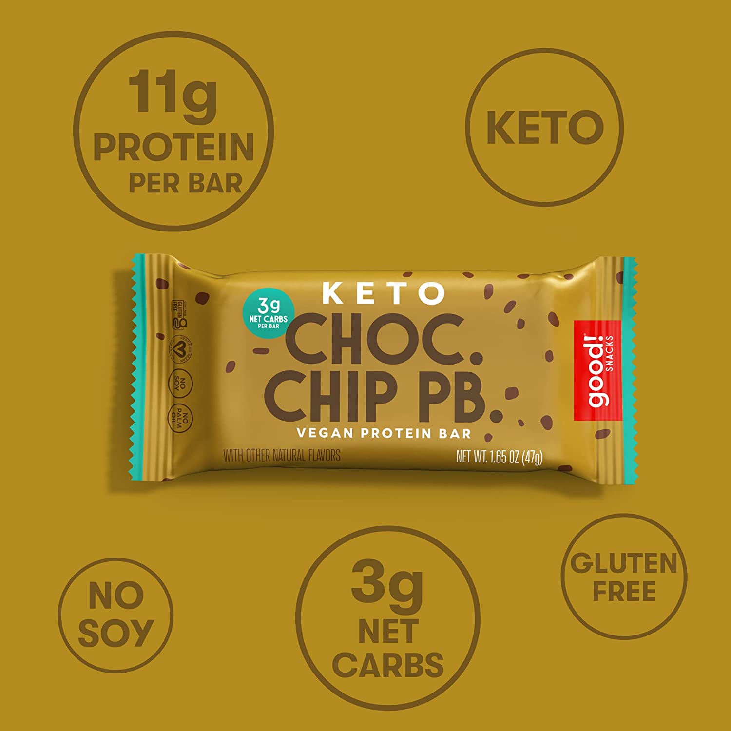 good!® KETO™ Choc Chip PB