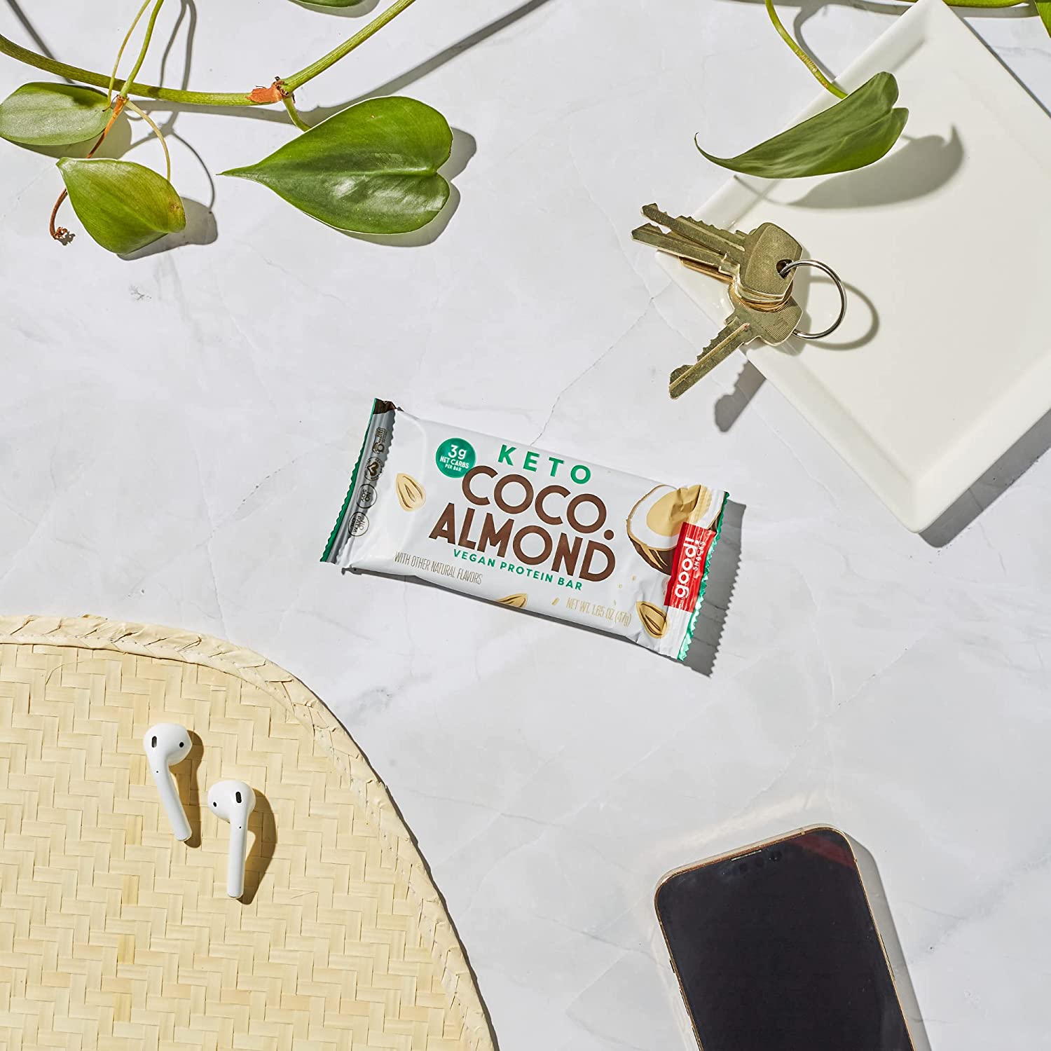 good!®KETO™ Coconut Almond vegan protein bar