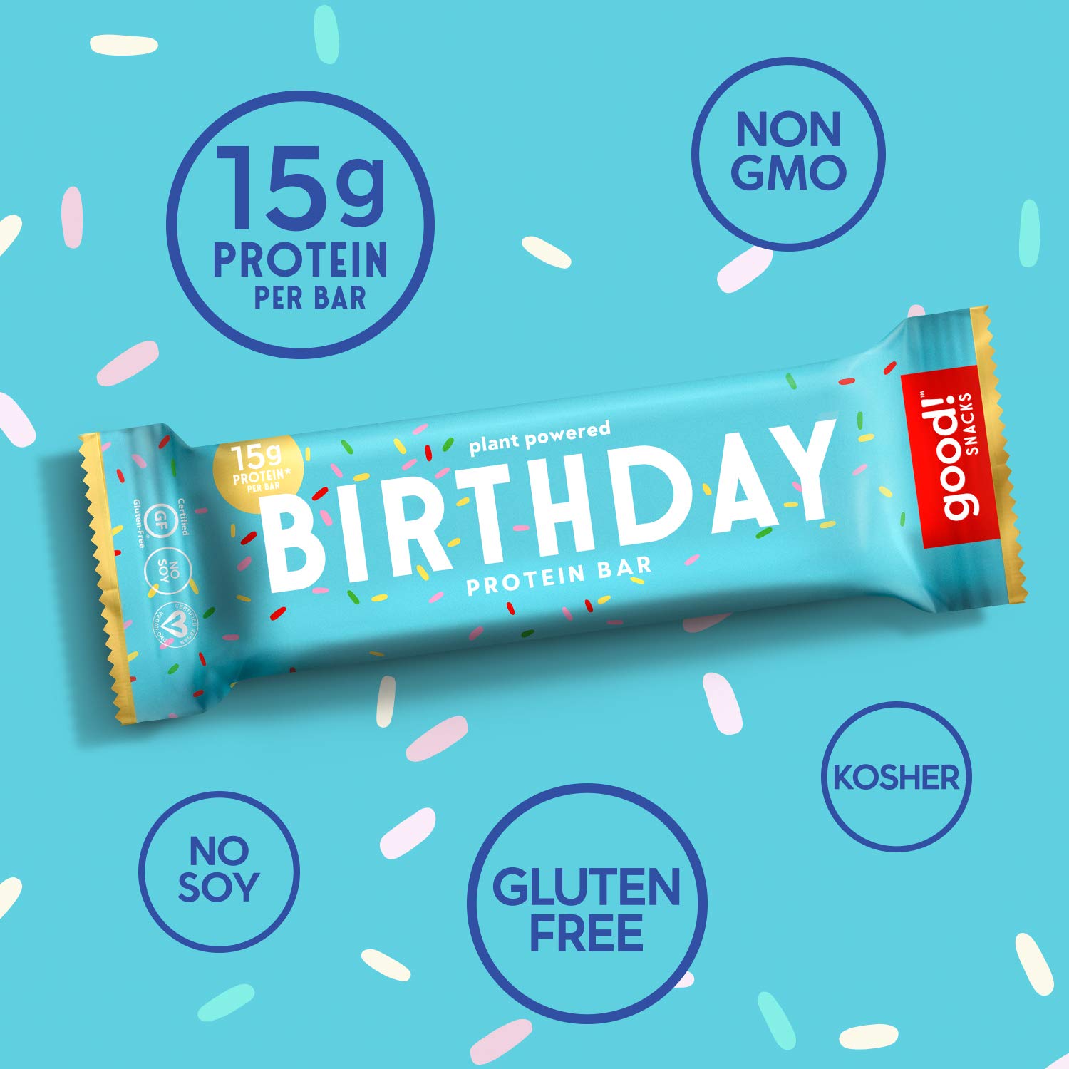 Birthday Cake Protein Bars for Kids | Power Crunch KIDs